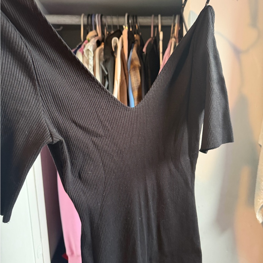 Windsor Black Backless Dress